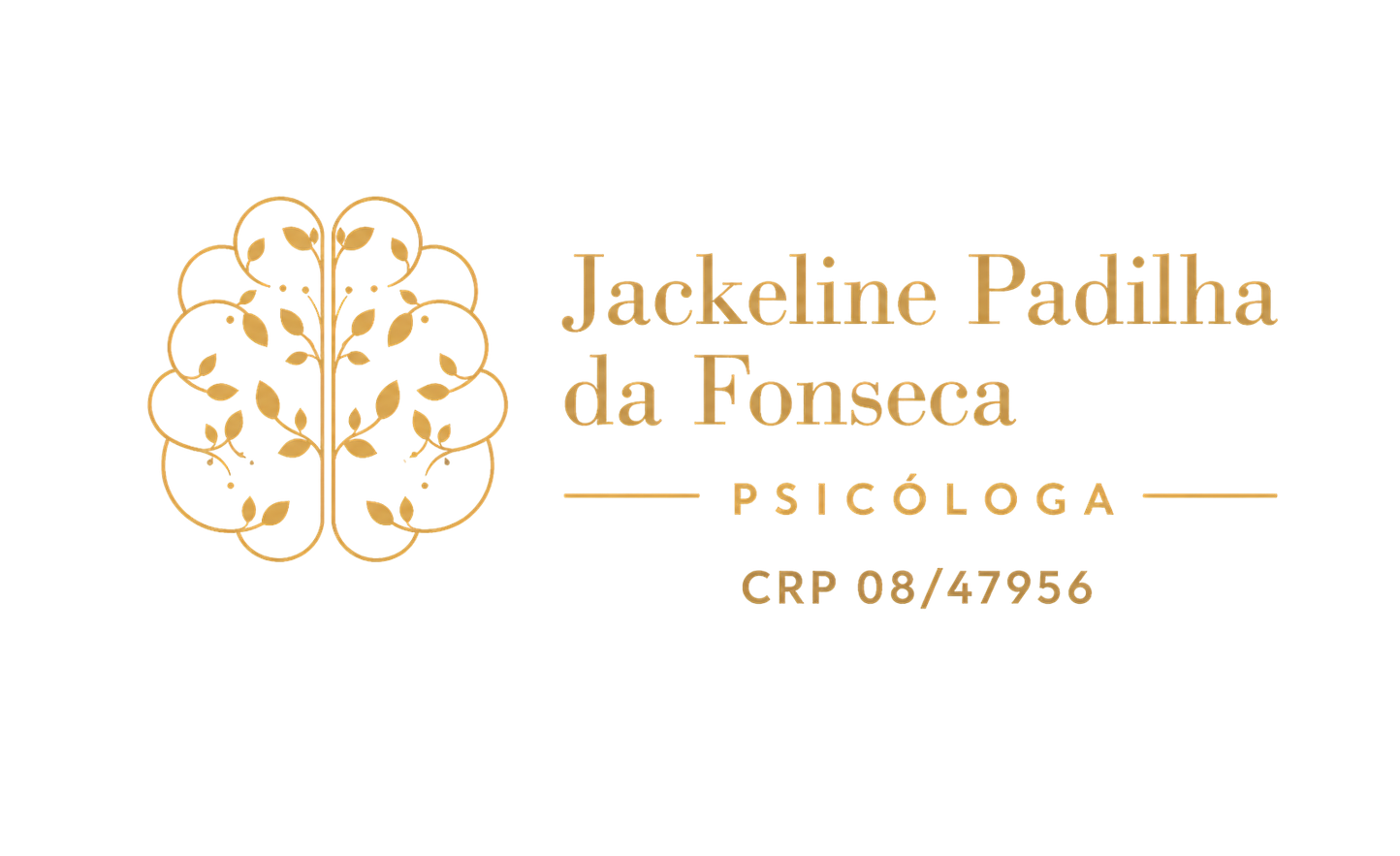Jackeline Padilha da Fonseca — Psicóloga, CRP 08/47956